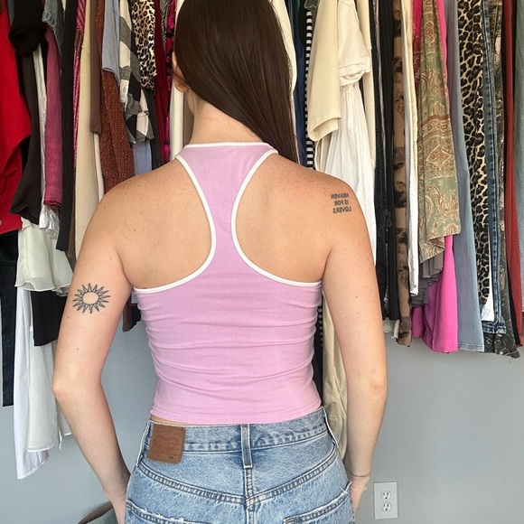 Y2K Racerback Halter Tank - Picture 2 of 5